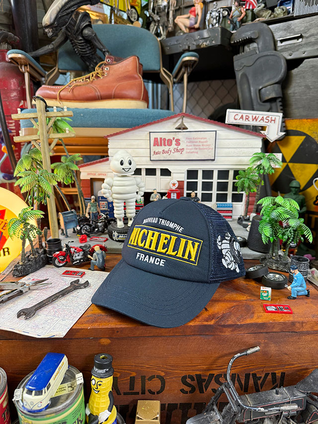 ミシュラン　メッシュキャップ　リップストップ　（ネイビー） ■ アメリカン雑貨 アメリカ雑貨 |  | 04