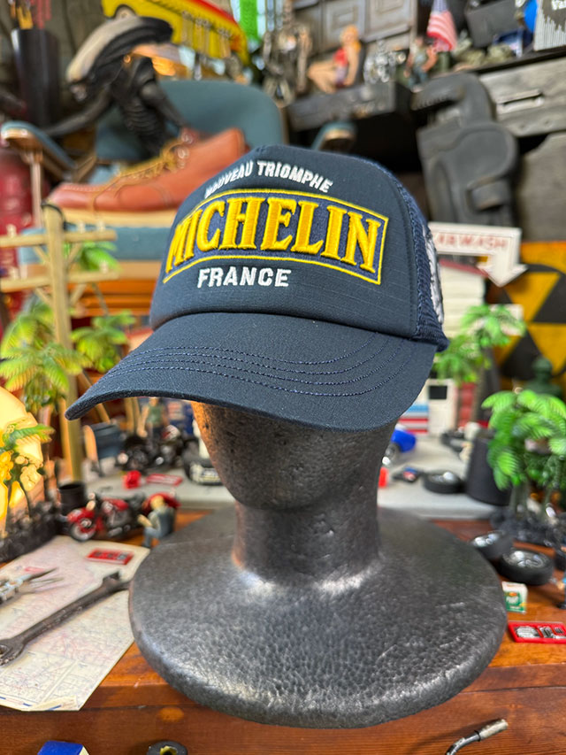 ミシュラン　メッシュキャップ　リップストップ　（ネイビー） ■ アメリカン雑貨 アメリカ雑貨 |  | 05