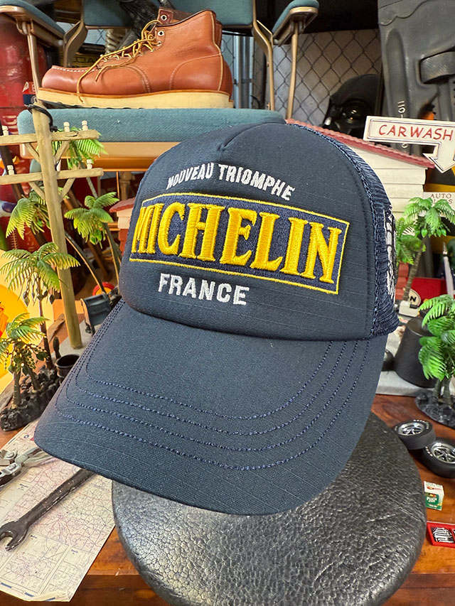 ミシュラン　メッシュキャップ　リップストップ　（ネイビー） ■ アメリカン雑貨 アメリカ雑貨 |  | 06
