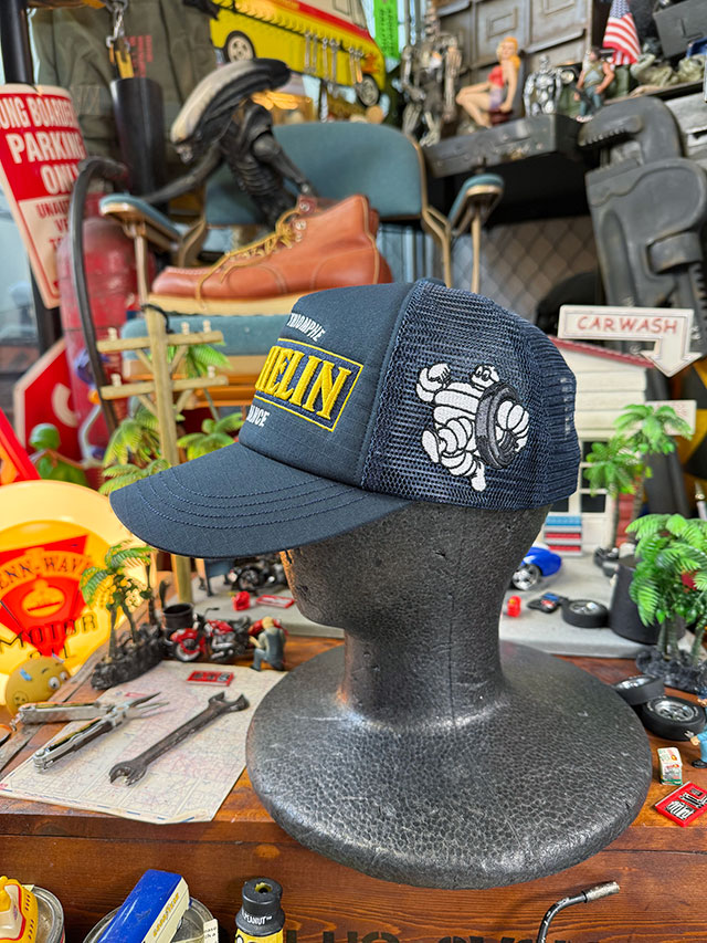 ミシュラン　メッシュキャップ　リップストップ　（ネイビー） ■ アメリカン雑貨 アメリカ雑貨 |  | 07