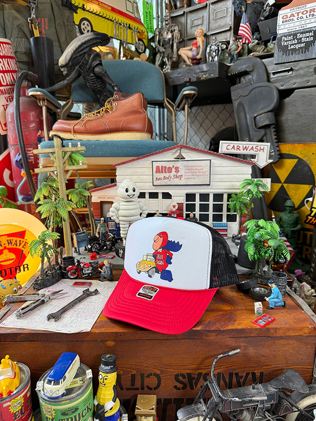 OTTO　サンデーレース　メッシュキャップ　（バドマン） ■ アメリカン雑貨 アメリカ雑貨 |  | 03