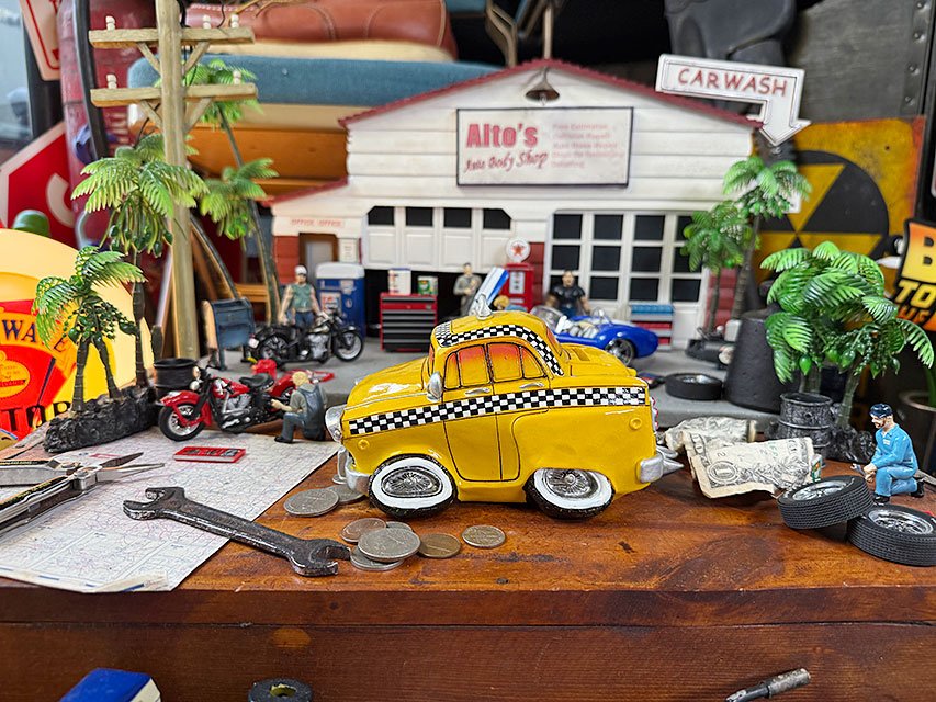 オールディーズマネーバンク （イエローキャブ） タクシー