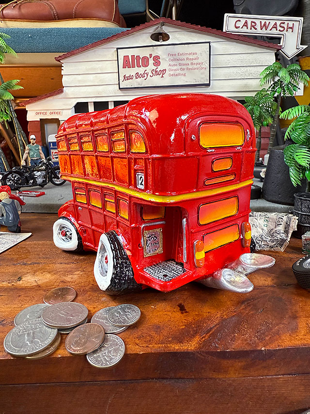 オールディーズマネーバンク　（ロンドンバス） ■ アメリカン雑貨 アメリカ雑貨 |  | 03