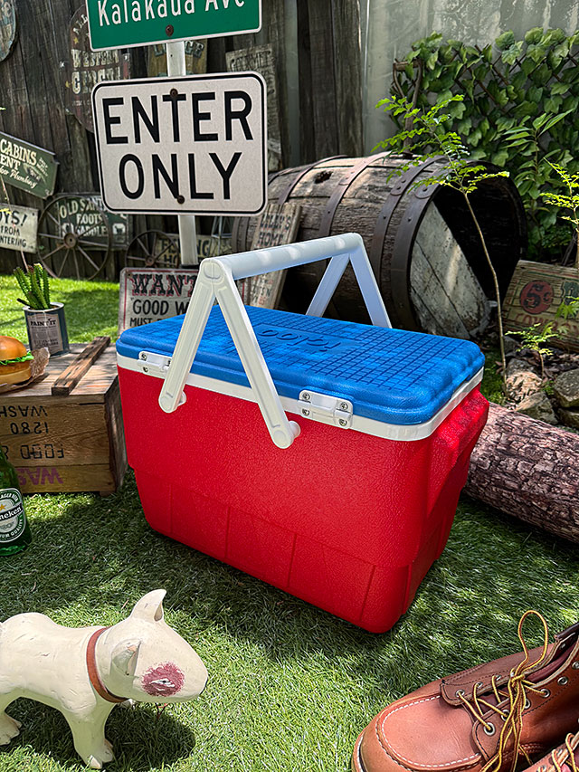 限定モデル　イグルー　ピクニックバスケット レトロ　23L　リミテッドエディション　（アメリカーナ）　缶を36本収納可能　MADE IN U.S.A. |  | 06