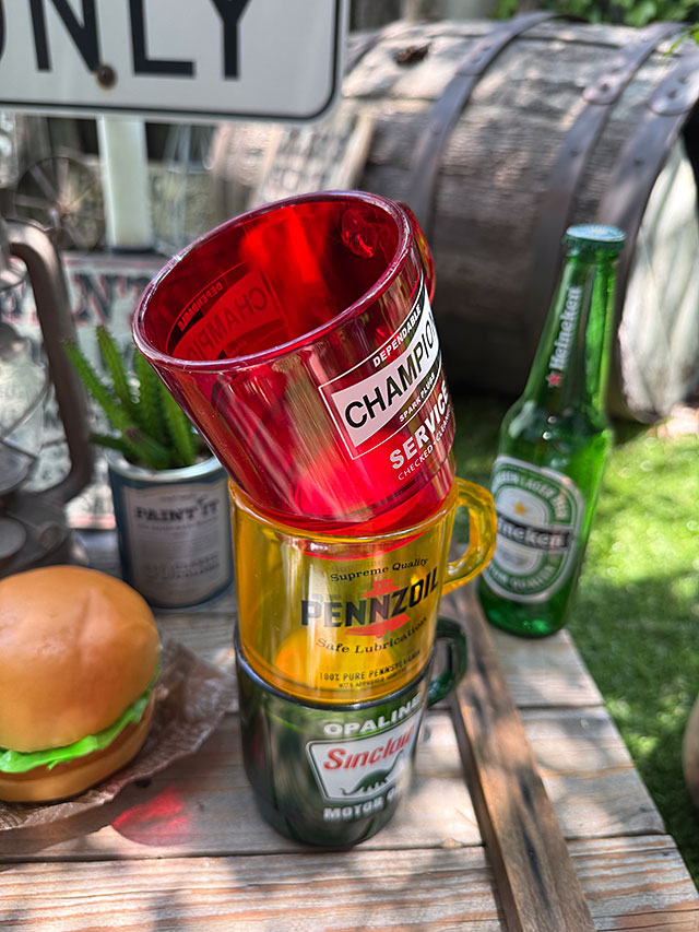 チャンピオン　スタッキングマグ　（クリアレッド）　単品　330ml ■ アメリカン雑貨 アメリカ雑貨 |  | 04