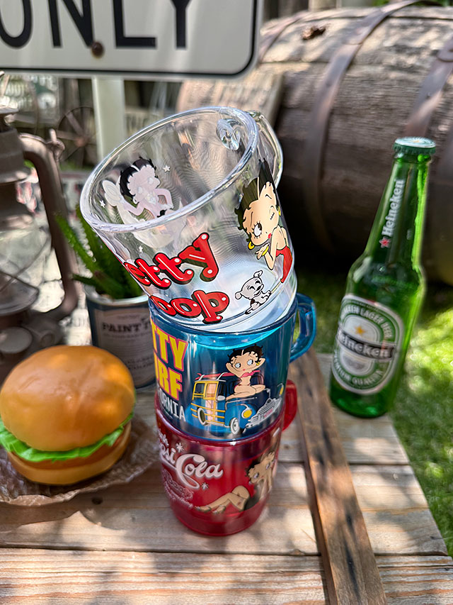 ベティ・ブープ スタッキングマグ （クリア） 単品 330ml 