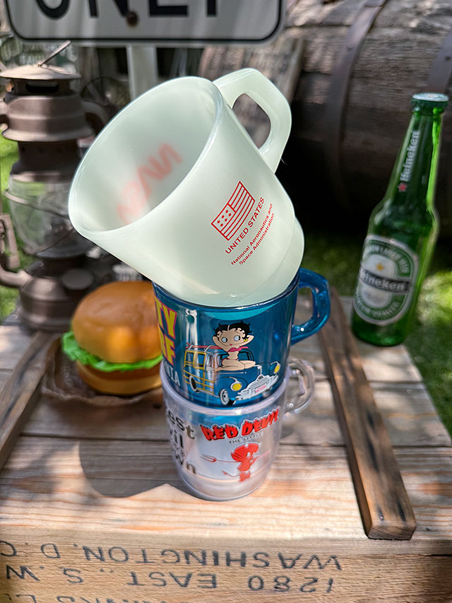 暗闇で光る！　NASA　スタッキングマグ　（蓄光タイプ）　単品　330ml ■ アメリカン雑貨 アメリカ雑貨 |  | 04