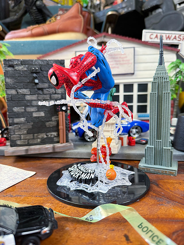 マクファーレントイズ アメイジング・スパイダーマン シーンスタチュー