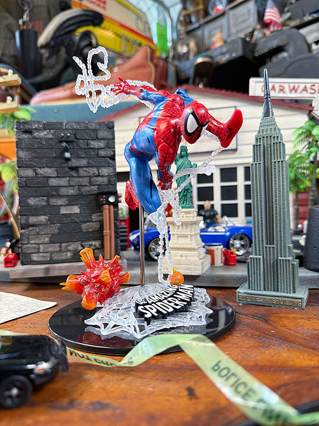 マクファーレントイズ アメイジング・スパイダーマン シーンスタチュー