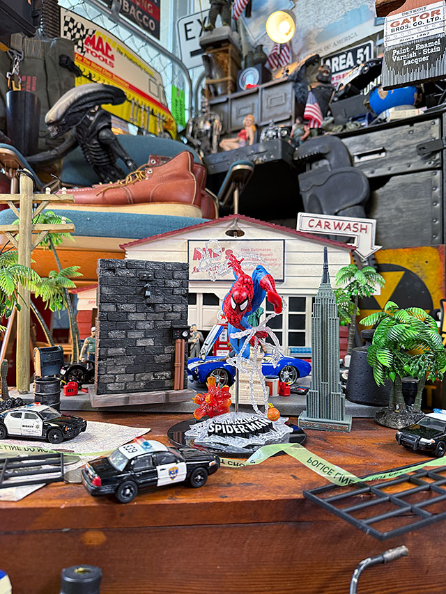 マクファーレントイズ　アメイジング・スパイダーマン　シーンスタチュー　1/10スケール　フィギュア ■ アメリカ雑貨 アメリカン雑貨 |  | 06