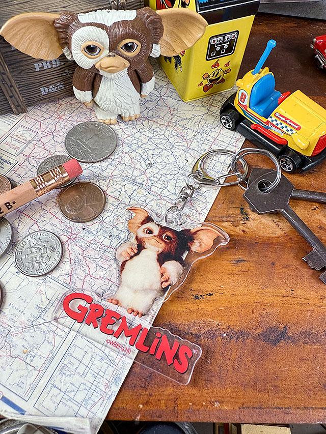 映画 グレムリン ギズモ アクリルキーホルダー □ アメリカン雑貨