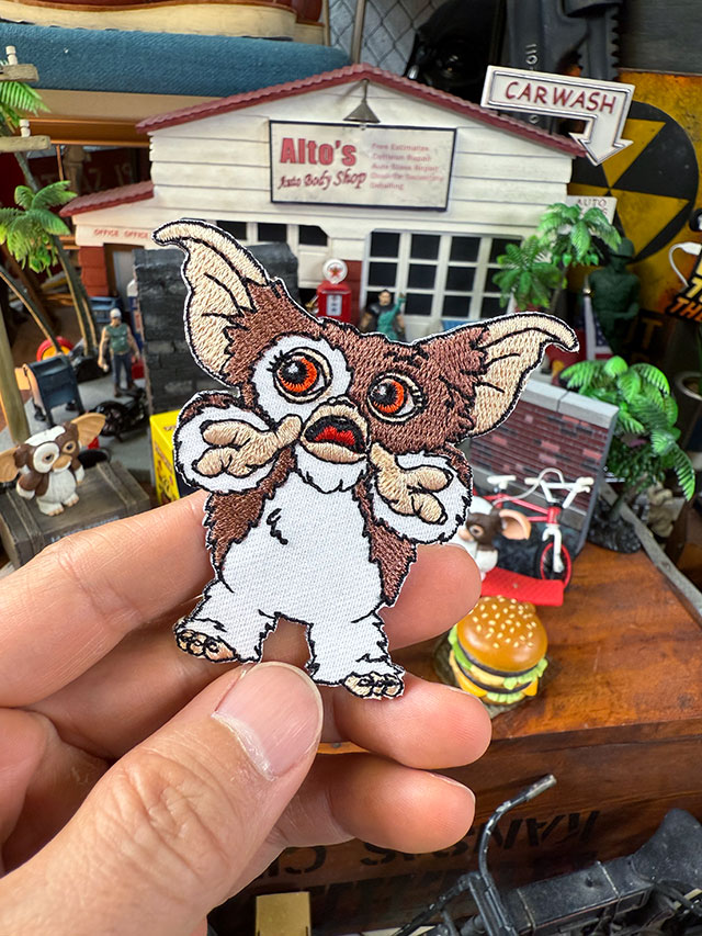 映画　グレムリン　ギズモ　ワッペン　（びっくり） ■ アメリカン雑貨 アメリカ雑貨 爆買 |  | 02