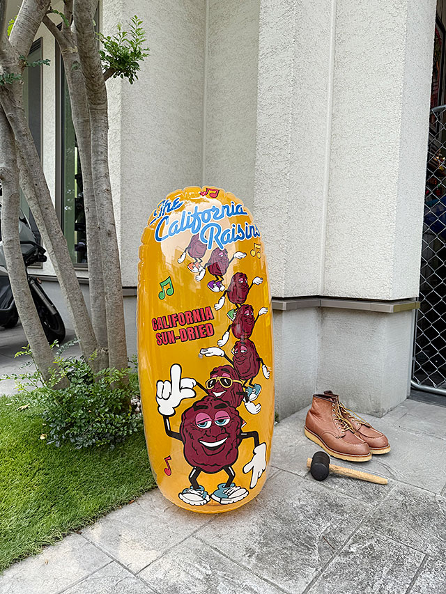 カリフォルニアレーズン　インフレータブル　パンチング人形　ディスプレイ ■ アメリカン雑貨 アメリカ雑貨 爆買 |  | 04