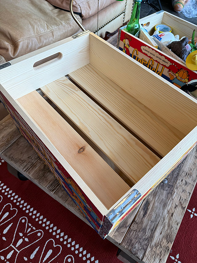 ガーフィールド　ウッドクレート　ソーダ木箱　単品 ■ アメリカン雑貨 アメリカ雑貨 |  | 04