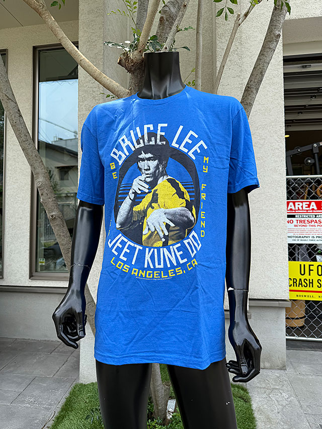 ブルース・リー オフィシャルTシャツ （Mサイズ） 死亡遊戯 イエロー