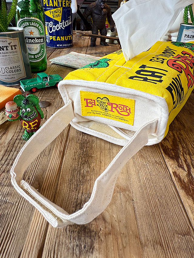 ラットフィンク　ティッシュカバー　（イエロー） ■ アメリカン雑貨 アメリカ雑貨 | RAT FINK | 02