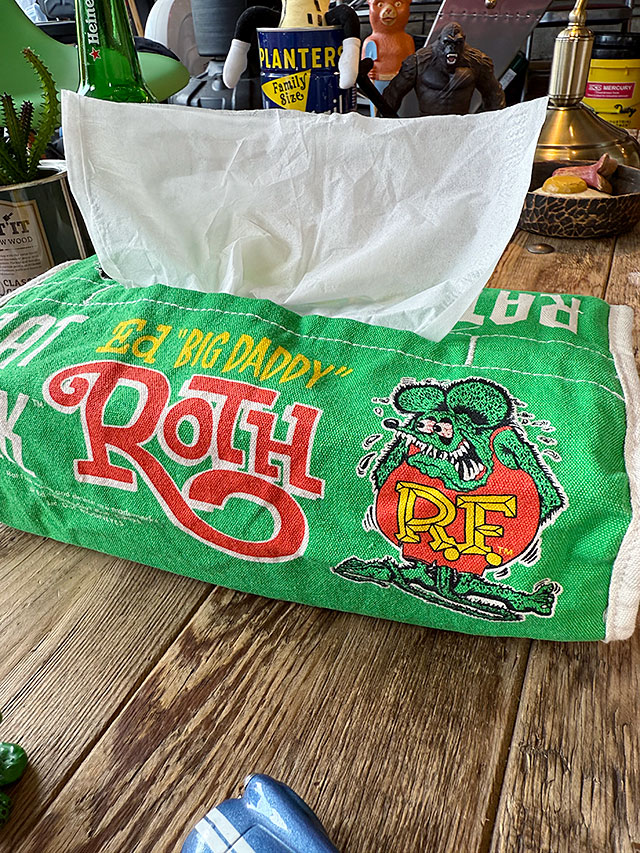 ラットフィンク　ティッシュカバー　（グリーン） ■ アメリカン雑貨 アメリカ雑貨 | RAT FINK | 02