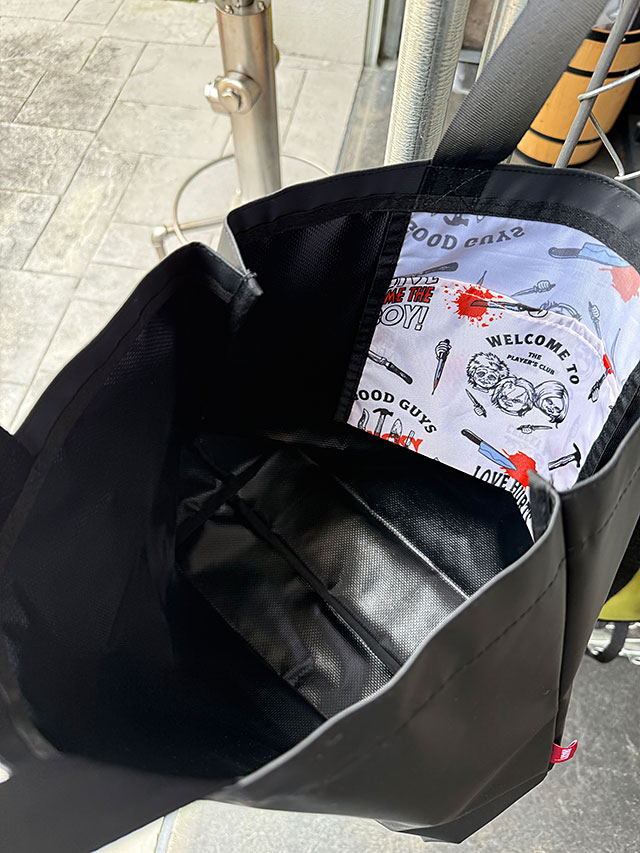 映画　チャイルドプレイ　チャッキー　トートバッグ　（プレイヤーズクラブ） ■ アメリカン雑貨 アメリカ雑貨 |  | 05