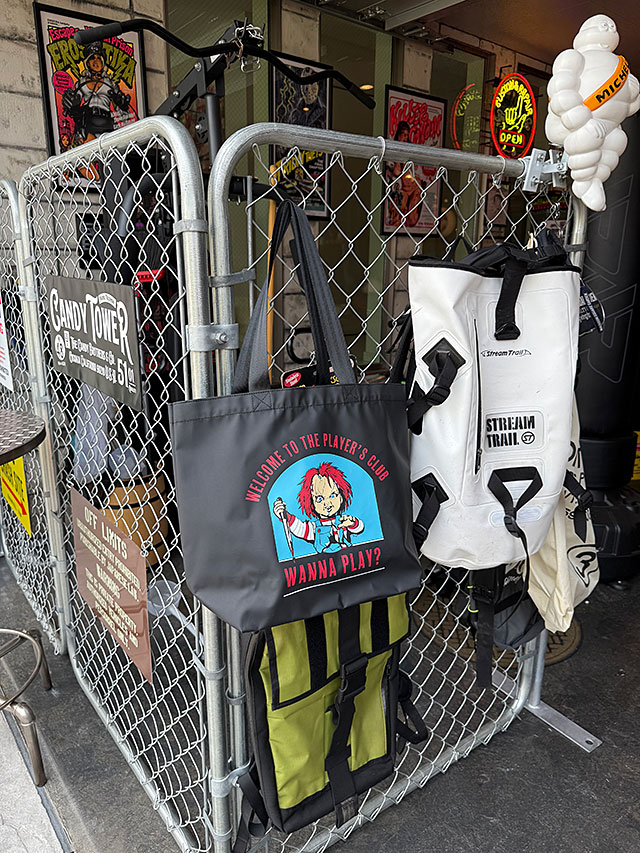 映画　チャイルドプレイ　チャッキー　トートバッグ　（プレイヤーズクラブ） ■ アメリカン雑貨 アメリカ雑貨 |  | 06