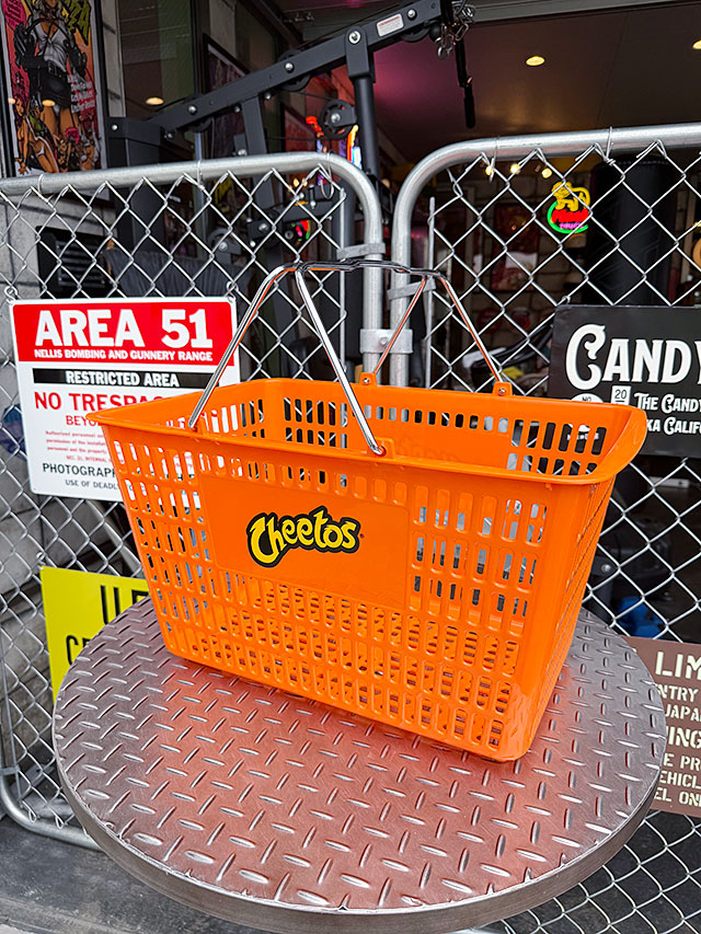 アメリカ業務用　ショッピングバスケット　（チートス）　単品 ■ アメリカン雑貨 アメリカ雑貨 爆買 | 