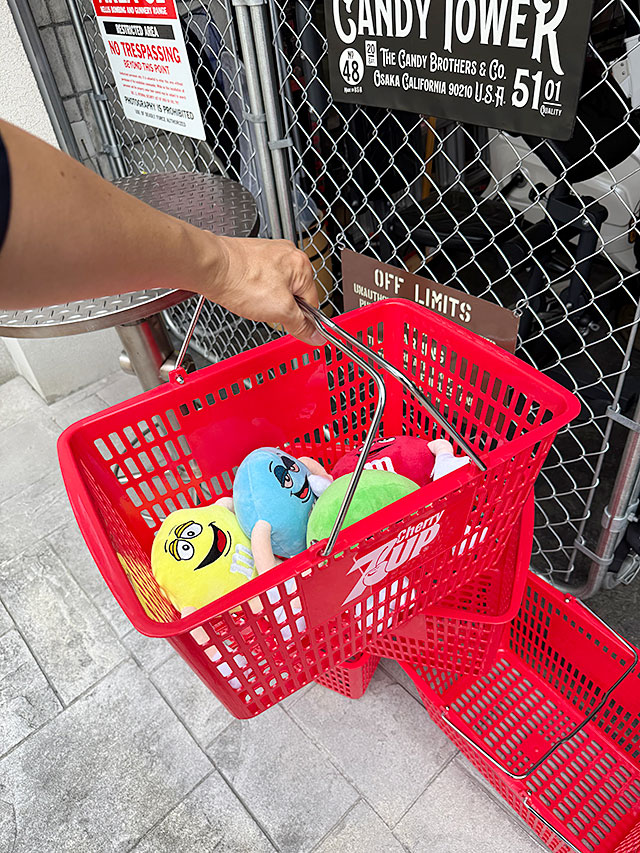 アメリカ業務用　ショッピングバスケット　（7UP　セブンアップ/レッド）　単品 ■ アメリカン雑貨 アメリカ雑貨 |  | 03