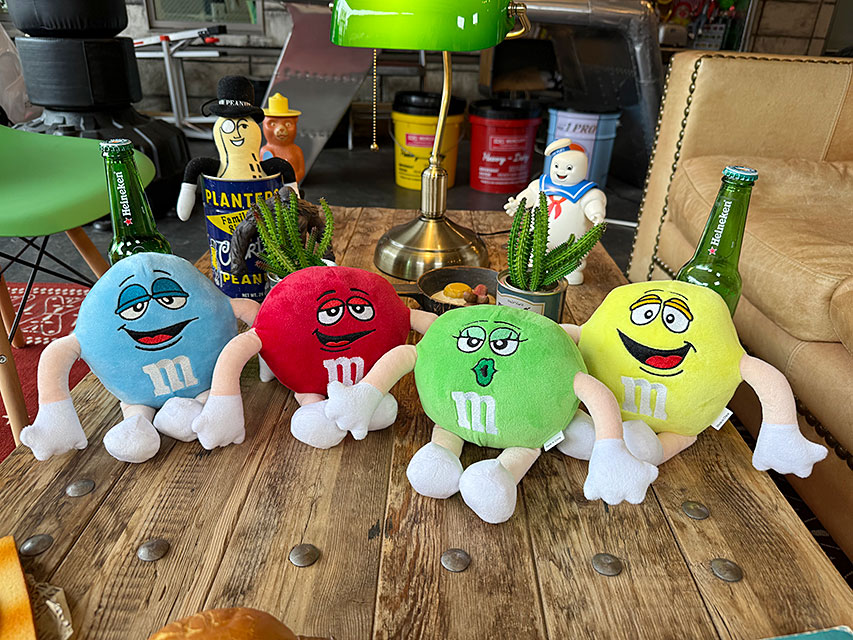 M&M's ぬいるぐみ （4体セット） □ アメリカン雑貨 アメリカ
