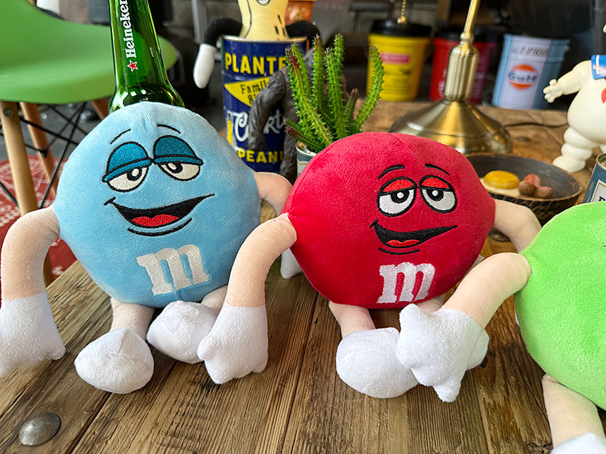 M&M's ぬいるぐみ （4体セット） □ アメリカン雑貨 アメリカ
