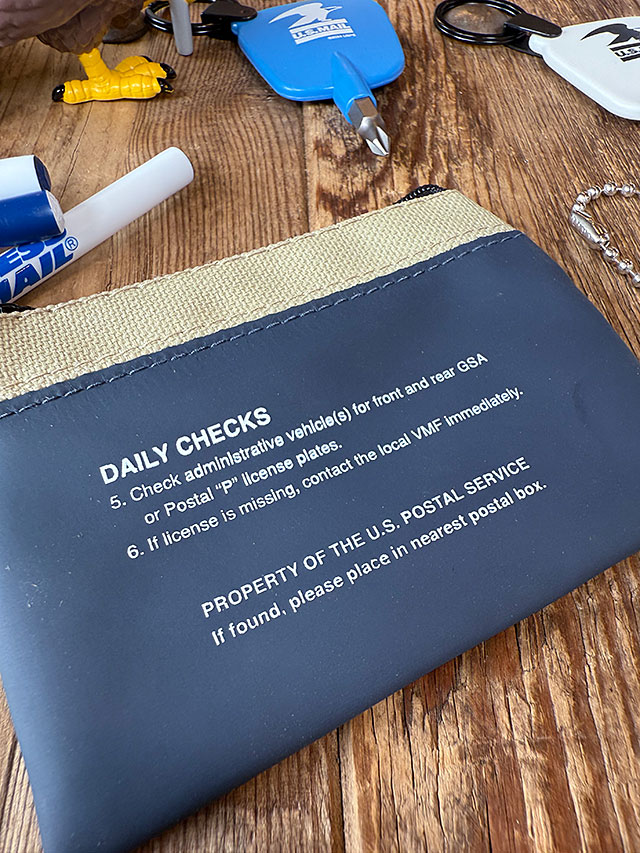 USPS　デイリーチェック　ポーチ ■ アメリカン雑貨 アメリカ雑貨 |  | 01