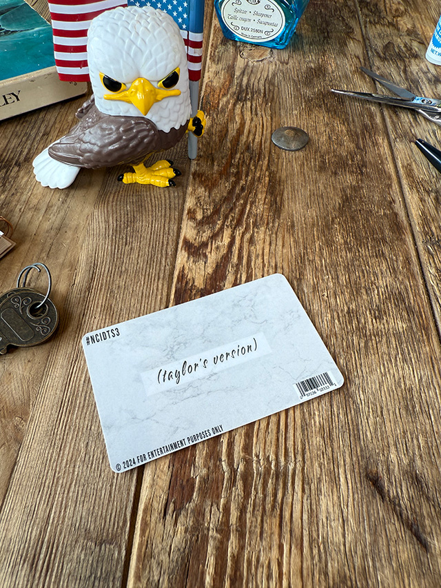 パロディ免許証　フェイマスピープル　ライセンスカード　（テイラー・スウィフト） ■ アメリカン雑貨 アメリカ雑貨 爆買 |  | 02