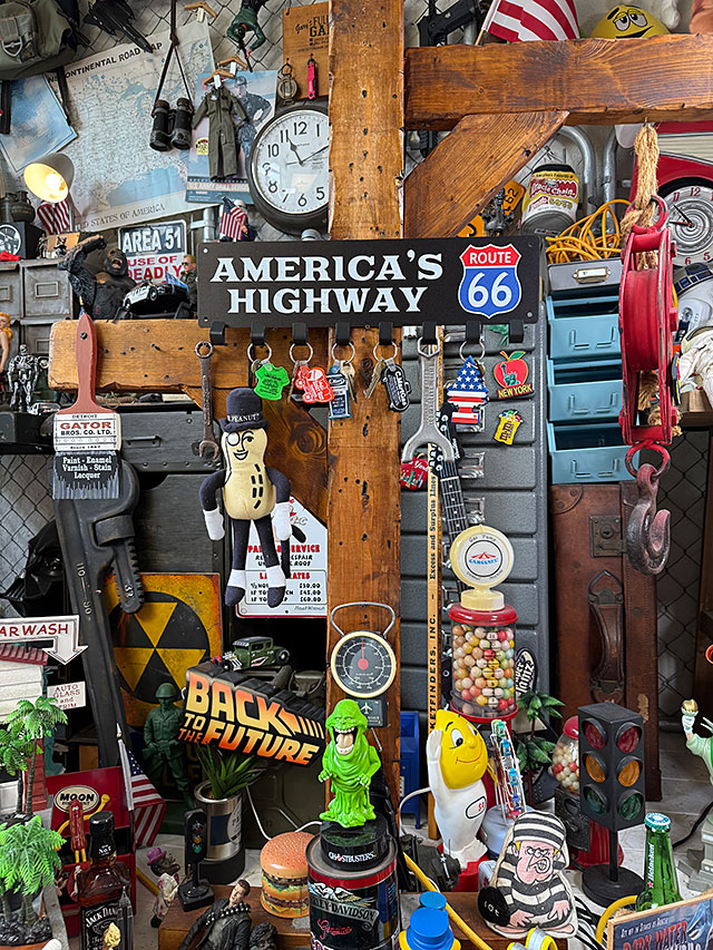 アドバタイジング　8連キーフックボード　（ルート66） ■ アメリカン雑貨 アメリカ雑貨 |  | 02