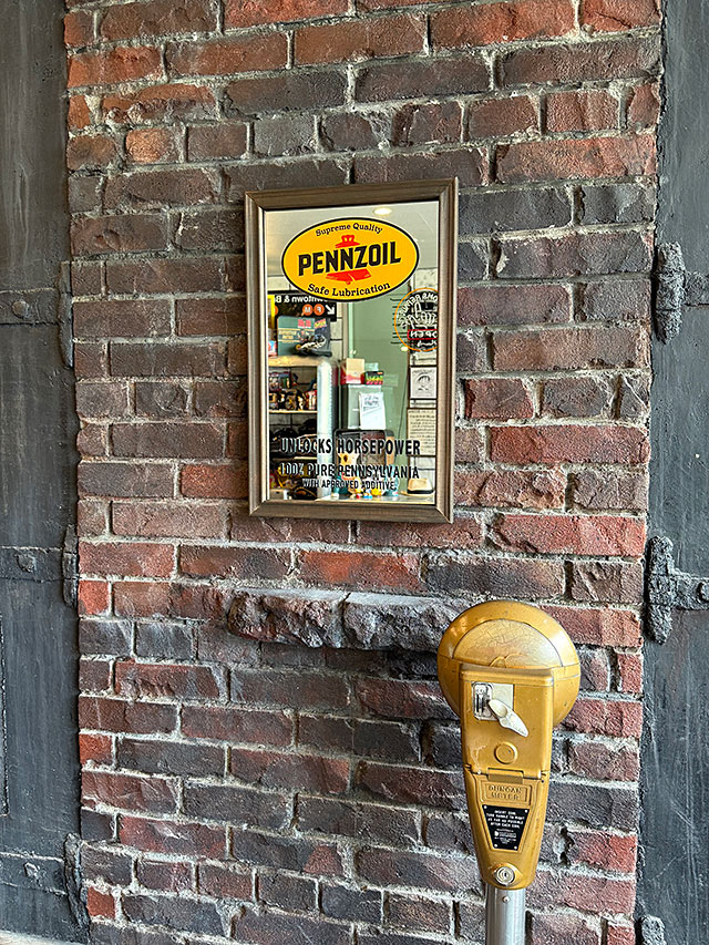 アメリカン　ウッド　パブミラー　（ペンズオイル） ■ アメリカン雑貨 アメリカ雑貨 |  | 01