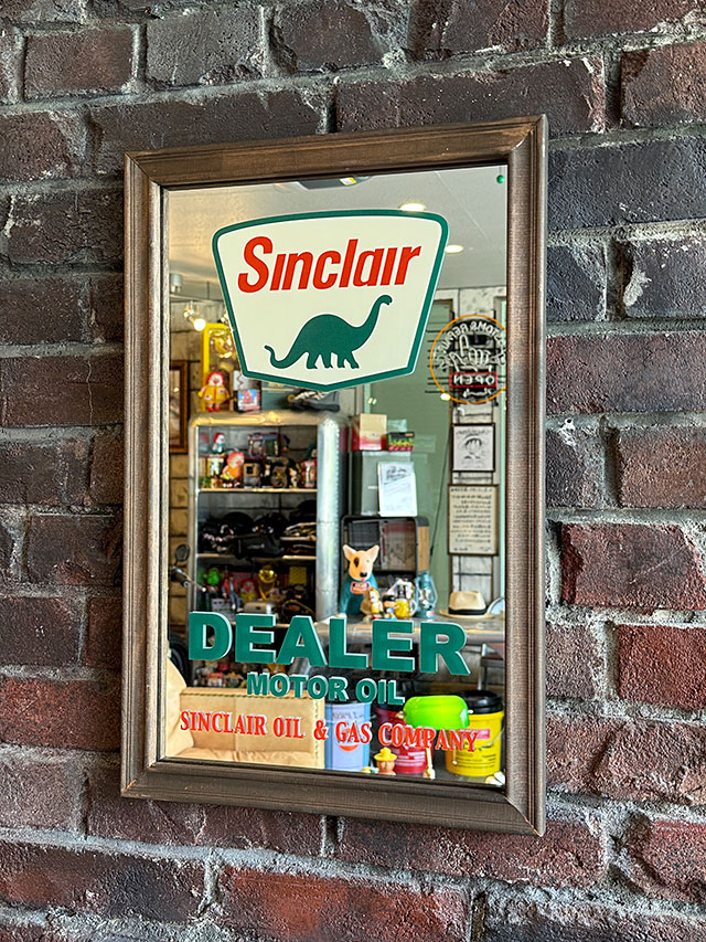 アメリカン　ウッド　パブミラー　（シンクレア） ■ アメリカン雑貨 アメリカ雑貨 | 