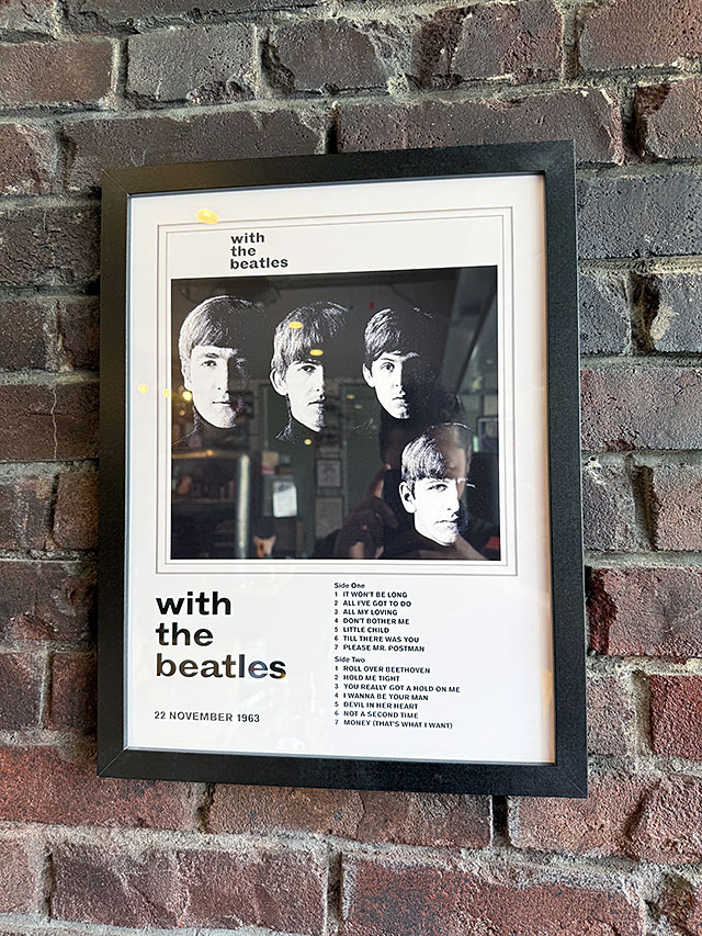 ビートルズ レコードジャケット オフィシャル アートフレーム （ウィズ
