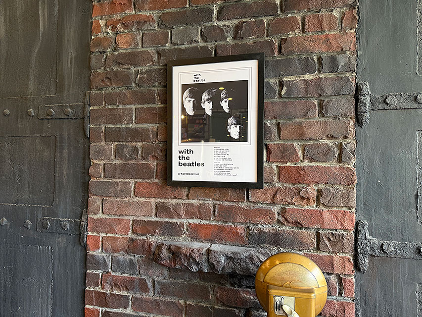 ビートルズ レコードジャケット オフィシャル アートフレーム （ウィズ