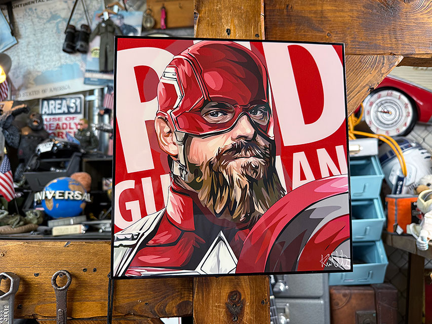 レッドガーディアン　ポップアートフレーム　#689　マーベル　ブラック・ウィドウ ■ アメリカン雑貨 アメリカ雑貨 爆買 | 