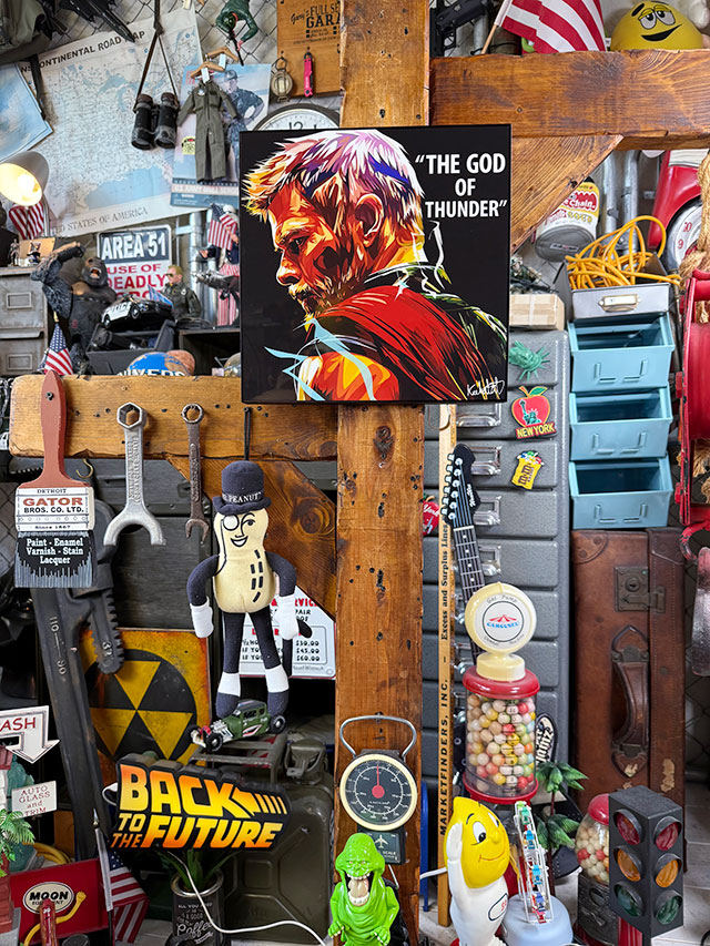 Thor ソー クリス・ヘムズワース ポップアートフレーム （TYPE2/THE