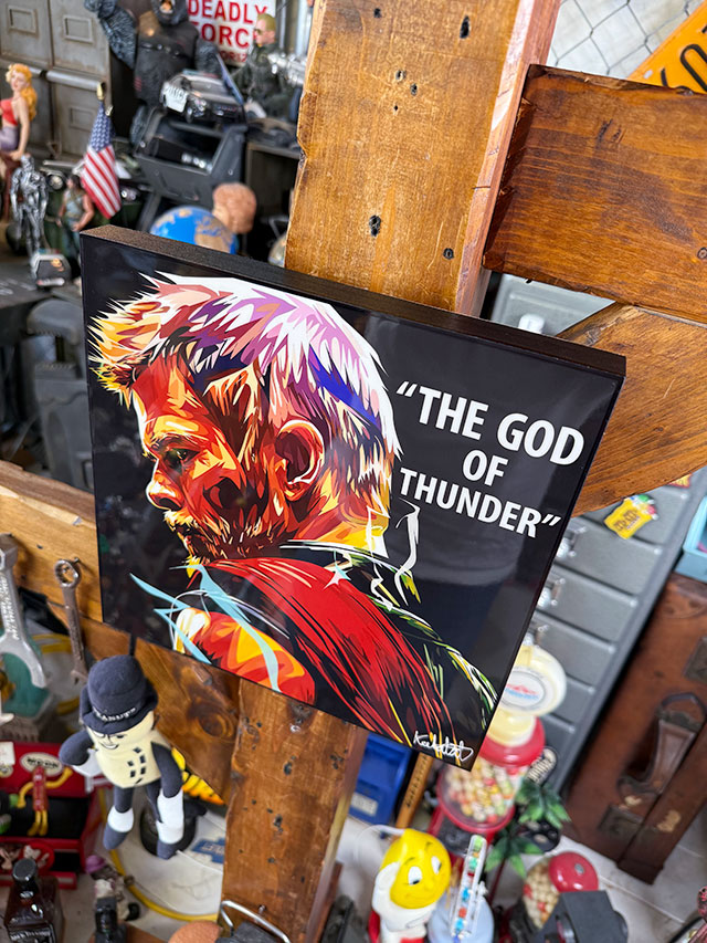 Thor ソー クリス・ヘムズワース ポップアートフレーム （TYPE2/THE