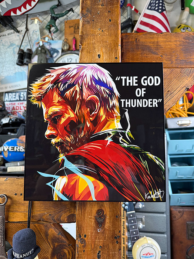 Thor ソー クリス・ヘムズワース ポップアートフレーム （TYPE2/THE