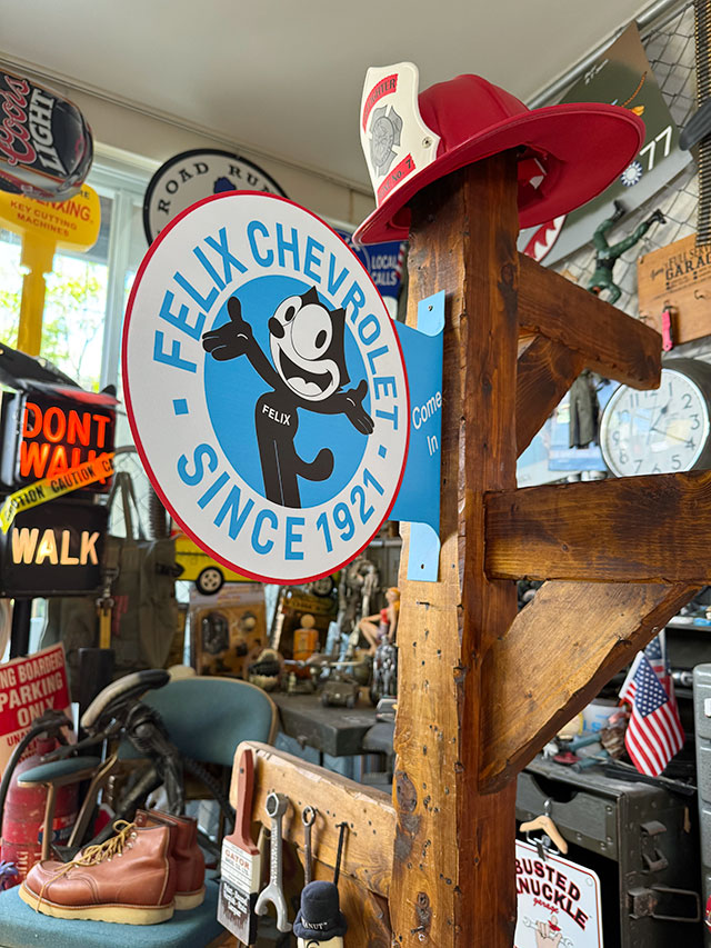 アメリカン雑貨専門店キャンディタワー - ガレージ看板/サインプレート