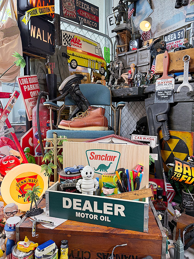 USモーター企業　ウッドシェルフ　（シンクレア） ■ アメリカ雑貨 アメリカン雑貨 |  | 05