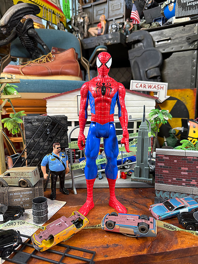 スパイダーマン　12インチ　アクションフィギュア　ハズブロ ■ アメリカン雑貨 アメリカ雑貨 |  | 06