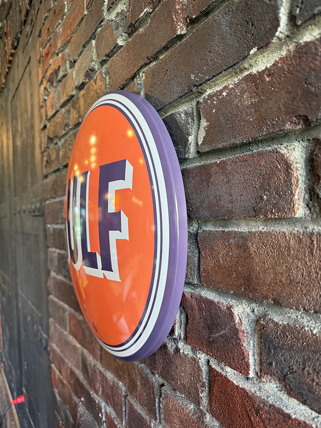 ガルフ　ドームサイン　ブリキ看板 ■ アメリカン雑貨 アメリカ雑貨 |  | 02