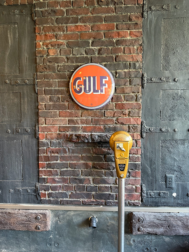 ガルフ　ドームサイン　ブリキ看板 ■ アメリカン雑貨 アメリカ雑貨 |  | 04