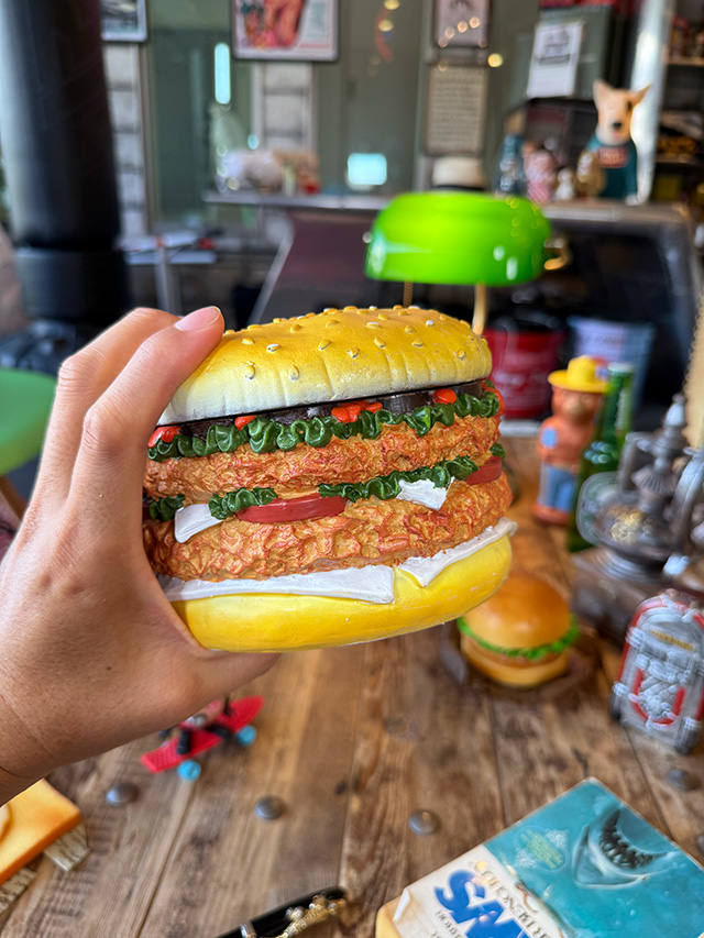 ハンバーガー　コンテナ　小物入れ　アクセサリーボックス ■ アメリカン雑貨 アメリカ雑貨 |  | 06