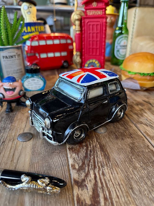 クラシックミニ　ユニオンジャック　オールディーズマネーバンク　貯金箱 ■ アメリカ雑貨 アメリカン雑貨 | 