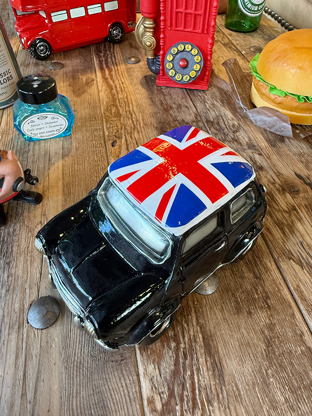 クラシックミニ　ユニオンジャック　オールディーズマネーバンク　貯金箱 ■ アメリカ雑貨 アメリカン雑貨 |  | 01