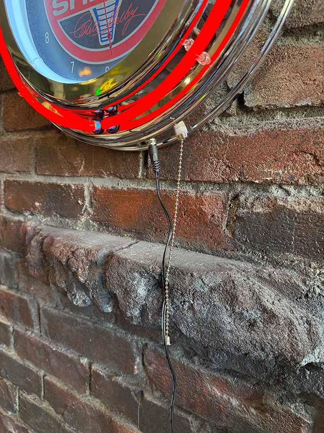 ガレージネオンクロック　（シェルビーコブラ/レッドネオン） ■ アメリカン雑貨 アメリカ雑貨 |  | 06