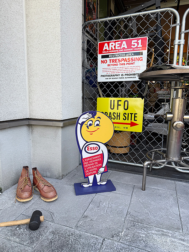 エッソボーイ　スタンドサイン　2WAY　ウッドサイン　木製看板 ■ アメリカン雑貨 アメリカ雑貨 |  | 02