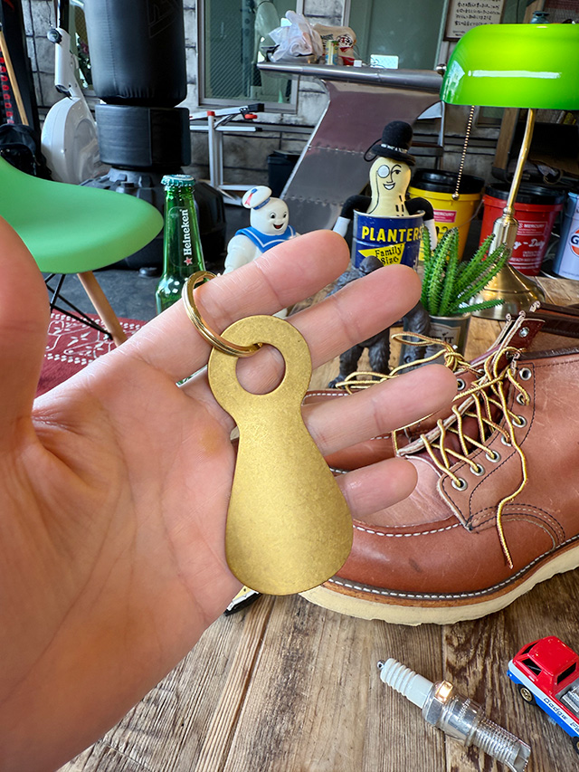 アドバタイジング　シューホーン　キーホルダー　（チャンピオン）　真ちゅう　靴べら ■ アメリカン雑貨 アメリカ雑貨 |  | 03