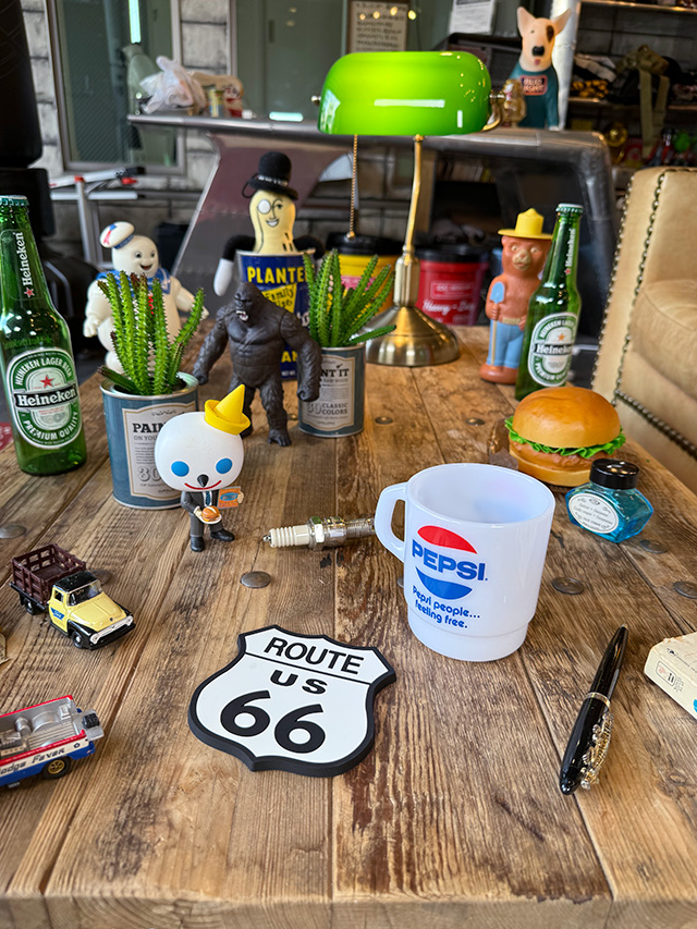 ルート66　ロードサイン　ラバーコースター ■ アメリカン雑貨 アメリカ雑貨 爆買 |  | 04